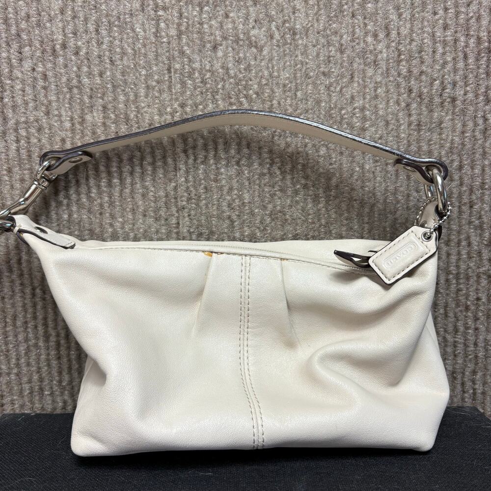 Vintage Coach SoHo Pleated Mini Hobo Bag